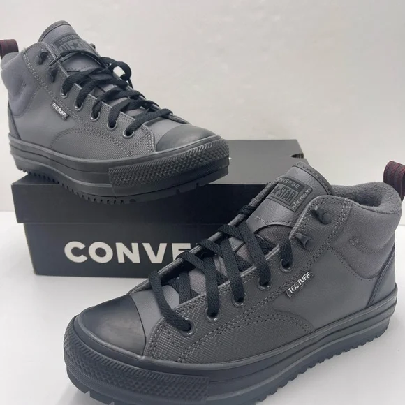 Converse Men’s
CTAS MALDEN STREET BOOT MID DARK MATTER/BLACK/BLOODSTONE Sneakers - Picture 11 of 16